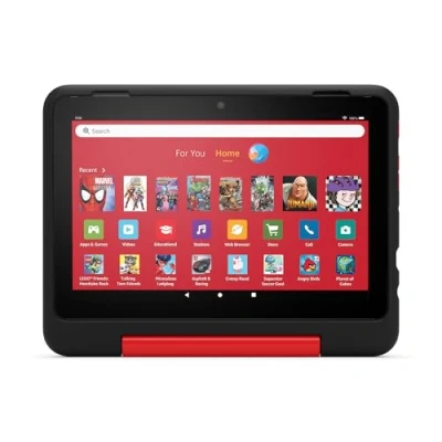 Image of New Amazon Kid Friendly Case for Fire HD 8 tablet (only compatible with 12th generation tablet), Marvel Avengers