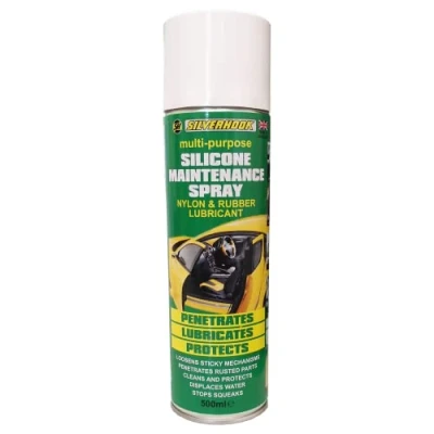 Image of Silverhook SGNR1 Silicone Maintenance Spray, Nylon And Rubber Lubricant, 500 ml