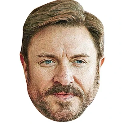 Image of FoxyPrinting Simon Le Bon Music Star 2018 Celebrity Cardboard Party Face Mask Fancy Dress