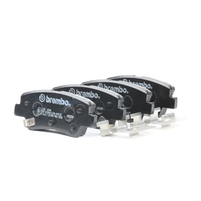 Image of 583022VA35, 583022VA50, 58302A6A30, 58302A6A31, 58302B4A30 Brake pad set BREMBO P 30 094 with acoustic wear warning accessories KIA: Proceed