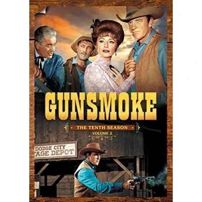 Image of Gunsmoke: The Tenth Season Vol Two (5pc) / (B&amp;W) [DVD] [Region 1] [NTSC] [US Import]