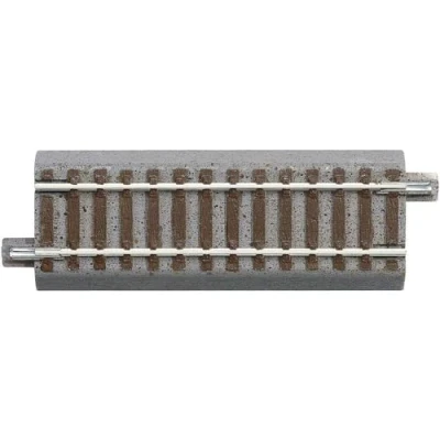 Image of H0 Roco geoLINE (with bed) 61113 Straight Track 100 mm Pack of 6