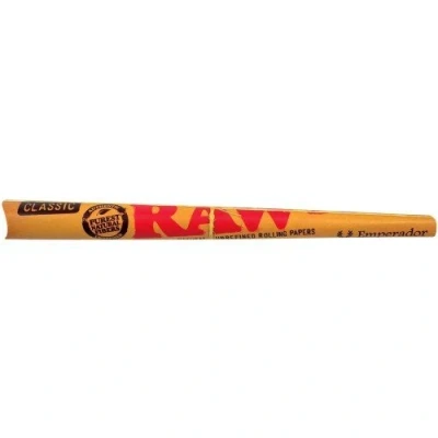 Image of RAW Classic Natural Unrefined Prerolled Emperador Cone (1 Cone)