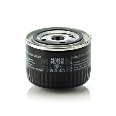 Image of 5017809 Oil Filter MANN W 914/4 3/4 16 UNF Spin on VAUXHALL: Carlton Mk3 Limousine, OPEL: Monza A, LADA: Riva Saloon