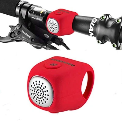 Image of MASO Cycling Bells Horn Rainproof Electric Bike MTB Road Bicycle Handlebar Bell (Red)