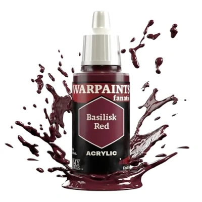 Image of The Army Painter Reds Warpaints Fanatic 18ml Acrylic Paints (Basilisk Red)