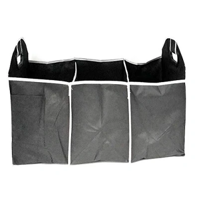 Image of EFG 2 IN 1 CAR BOOT ORGANISER SHOPPING TIDY HEAVY DUTY COLLAPSIBLE FOLDABLE STORAGE