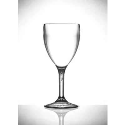 Image of Virtually Unbreakable Polycarbonate Wine Glass Premium 9oz Perfect for Any Outdoor or Indoor Event Pack of 12