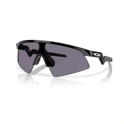 Image of Oakley Kid OJ9015 RESISTOR SWEEP 901504 Sunglasses O_matter Black Grey Squared Normal