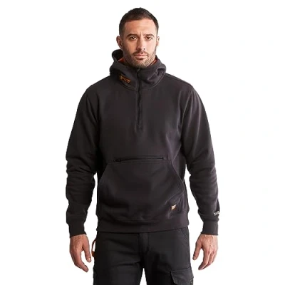 Image of Timberland PRO Men&#039;s Honcho Hd Pullover Hooded Sweatshirt, Black 2024 New, L