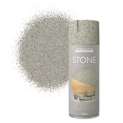 Image of Rust Oleum AE0070004E8 400ml Stone Spray Paint Pebble