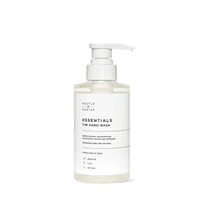 Image of Pestle &amp; Mortar Essentials The Hand Wash 300ml, For Dry, Itchy, Sensitive and Eczema prone Skin, Cleans Hydrates hands, Paraben Free, SLS Free Unscented