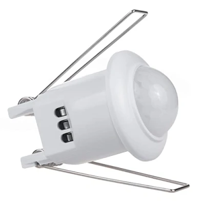 Image of Maclean MCE359 PIR Motion Sensor Ceiling Flush Mounted Recessed Range 6m Max Load 300/150W 360 Detection Agnle