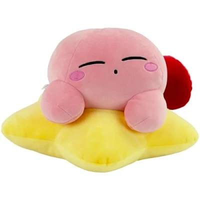 Image of Club Mocchi Warp Star Kirby Mega Plush Toy 15 inch