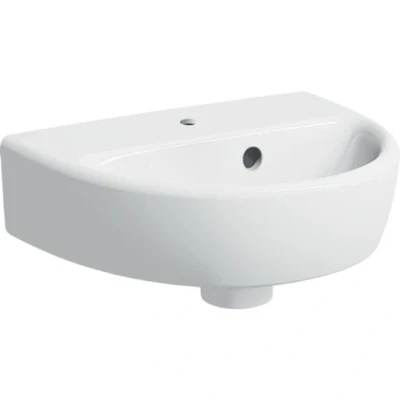 Image of Geberit Selnova Hand Rinse Basin 1 Taphole White 360mm X 290mm 501.406.00.6