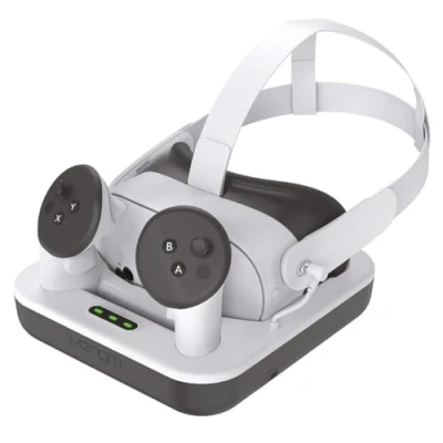 Image of Venom Charging Dock and Rechargeable Battery Packs for Meta Quest 3S