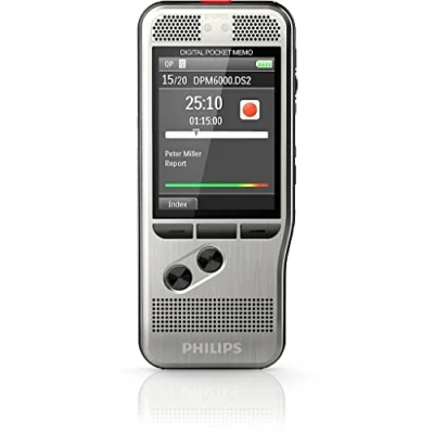 Image of Philips DPM6000 Digital Dictation Device Recording New Software Version 05/17
