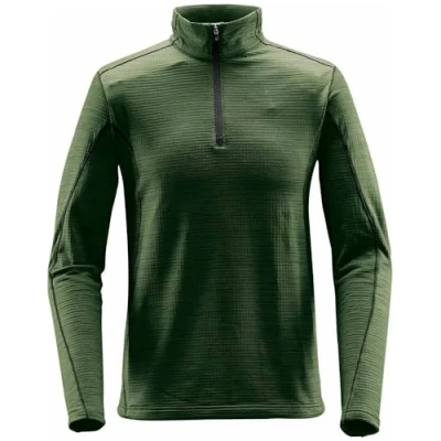 Image of Stormtech Men&#039;s Base Thermal 1/4 Zip Jacket, Earth, S