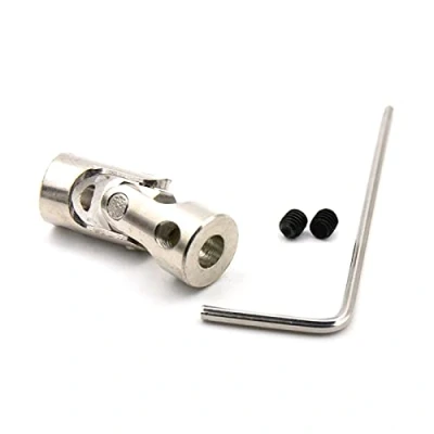Image of ASDGH RC Boat Drive Shaft, Metal Universal Joint, For Cars Boats Motor Model Coupler Joint Coupling Steel Shaft Connector(4 to 6mm)