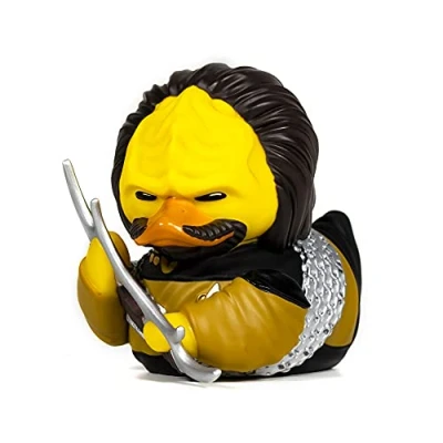Image of TUBBZ Boxed Edition Worf Collectible Vinyl Rubber Duck Figure Official Star Trek Merchandise TV, Movies &amp; Video Games