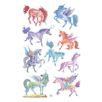 Image of Avery 53148 Children Sticker , Unicorns 18 stickers