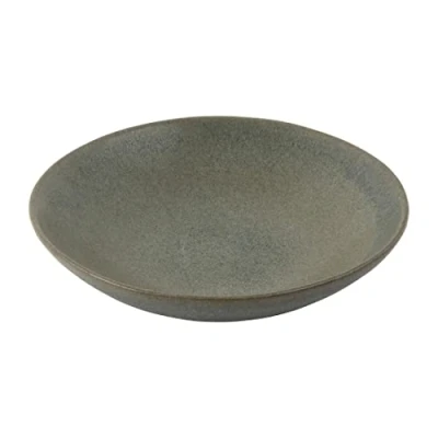 Image of Olympia Build a Bowl Green Flat Bowls 190mm (Pack of 6)