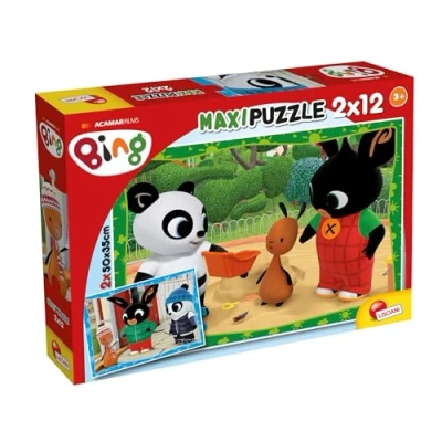 Image of Lisciani 81226 Puzzle Supermaxi 12 Bing E I Suoi Amici