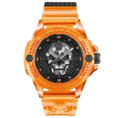 Image of Philipp Plein Men&#039;s Analogue Quartz Watch with Plastic Strap PWWAA0824