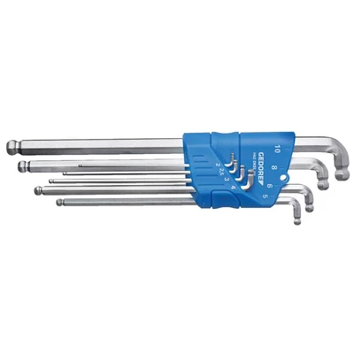 Image of Gedore Hexagon Allen key set XL 8pcs 2 10mm