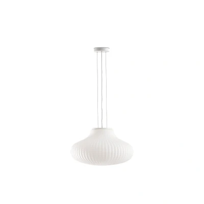 Image of Isabelle 50cm Globe Pendant Ceiling Light Matt White