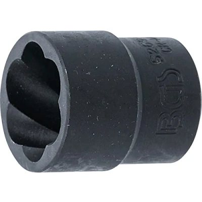 Image of BGS 5269 21 Twist Socket (Spiral Profile) / Screw Extractor 12.5 mm (1/2&quot;) Drive