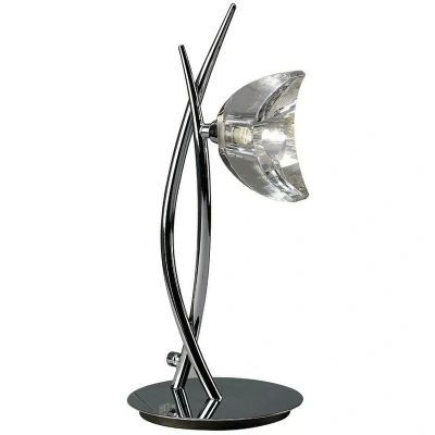 Image of Eclipse Tall Table Lamp 1 Light G9, Polished Chrome