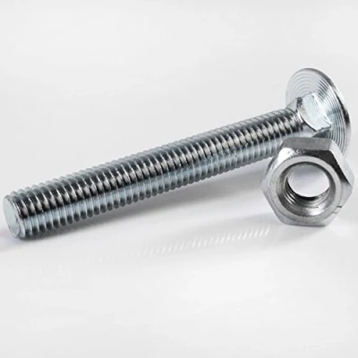 Image of M10 x 75mm (3 Inch) Coach Carriage Bolt and Nut BZP Pack of 30