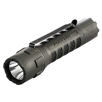 Image of STREAMLIGHT PolyTac with Lithium Batteries Clam Black, cr123, 88850