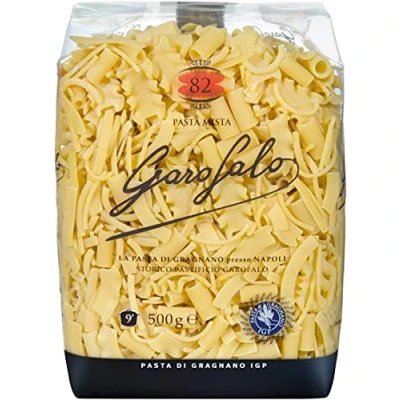 Image of 10 x Garofalo Pasta di Gragnano IGP Mista N 82 Durable Wheat Solina 100% Neapolitanian Short Pack of 500 g