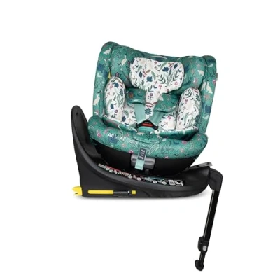 Image of COSATTO All in Extra i Size 360 Spin Rotating Car Seat Swivel, Group 0+123, 0 36 kg, 12years, ISOFIX, ERF, Exclusive Anti Escape System (Masquerade)