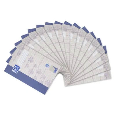 Image of Oxford Exercise Book A4 Recycled 16 Sheets Line Style 2 Ruled Pack of 15