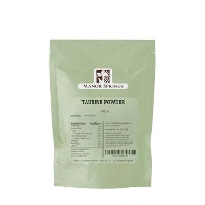 Image of Taurine Powder 100g by Manor Springs
