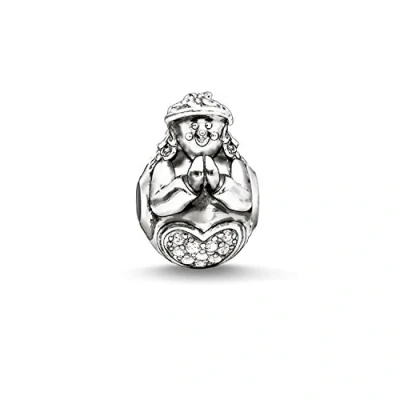 Image of Thomas Sabo Lock Bead Angel Silver with Zirconia K0182 643 14