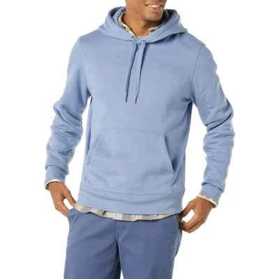 Image of Amazon Essentials Men&#039;s Hooded Fleece Sweatshirt (Available in Big &amp; Tall), Ice Blue, XL