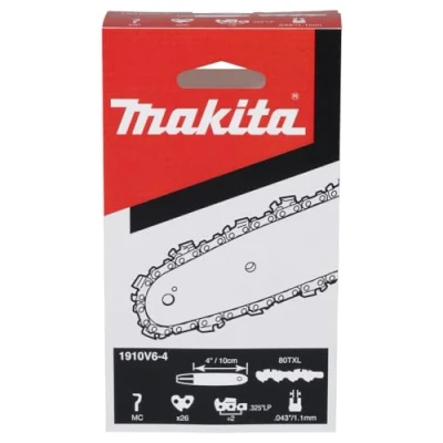 Image of Makita 1910V6 4 Saw Chain Set (80TXL)