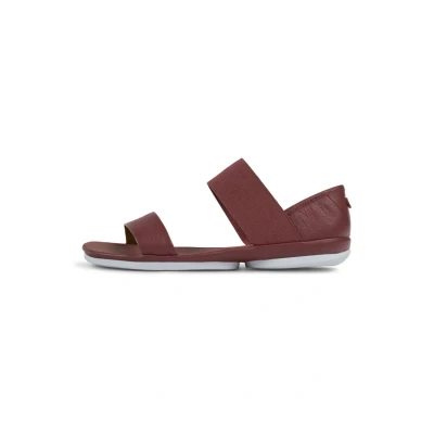 Image of Camper Right NINA Sandals, Women&#039;s, Size: 3, Mittelrot Leather