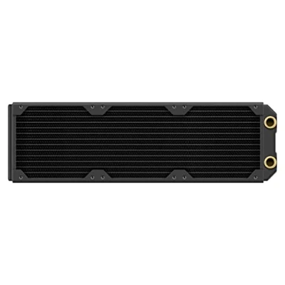 Image of Corsair Hydro X Series XR5 360mm NEO Water Cooling Radiator Premium Copper Core Optimised for Low Noise 3x120mm Fan Mounts Screw Protection Plates G1/4 Threads Black