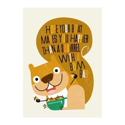 Image of Kate Smith Funny Birthday Card