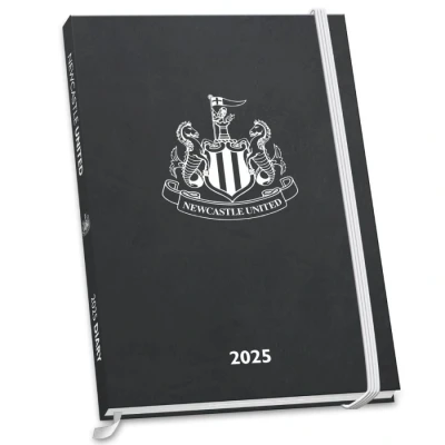 Image of 2025 Diary Newcastle United FC Week to View A5 Football Official Product