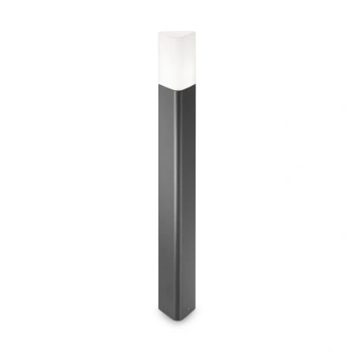 Image of Pulsar 1 Light Outdoor Bollard Anthracite IP44, E27