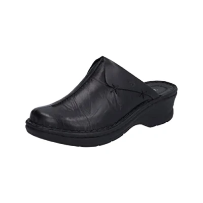 Image of Josef Seibel Women&#039;s 56512 Catalonia 48 Clogs, Black (88 600 Black), 6.5 UK