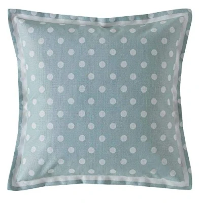 Image of Cath Kidston Button Spot Mint Cushion 40 x Centimetres