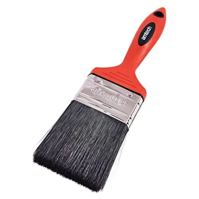 Image of Amtech G4370 3 inch Paint Brush (63mm), No Bristle Loss Design, Soft Grip and Available as 0.5, 1, 1.5, 2, 2.5 4