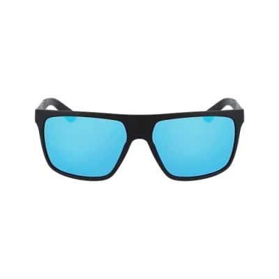 Image of Dragon Rectangle Unisex Matte Black Lumalens Blue Ionized Vinyl One Size
